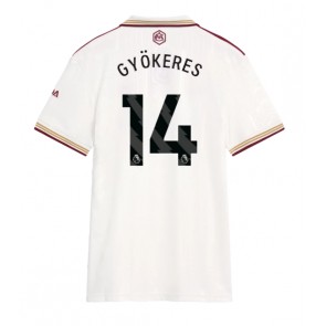 Arsenal Viktor Gyokeres #14 Replika Tredjetrøje Dame 2025-26 Kortærmet